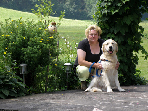 Nicole und Anouk in Ruhpolding 2008